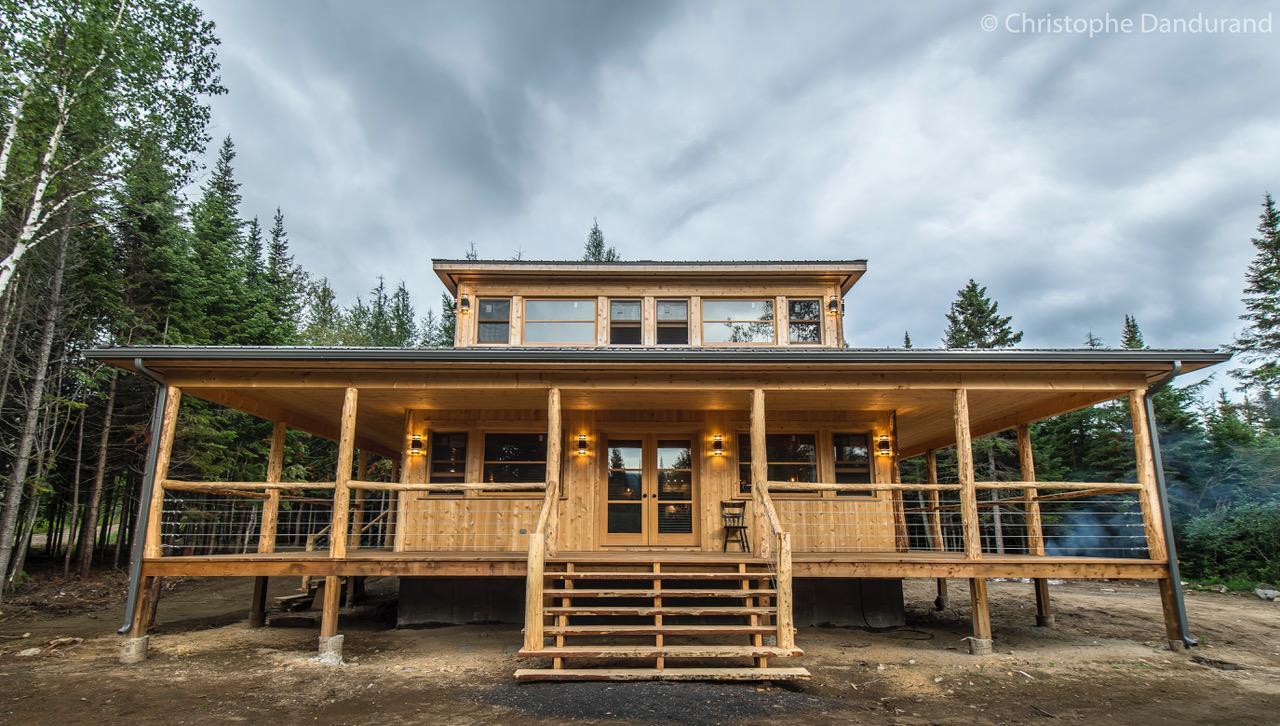 Chalet Tao Par Les Chalets Spa Canada La Malbaie Exterior photo